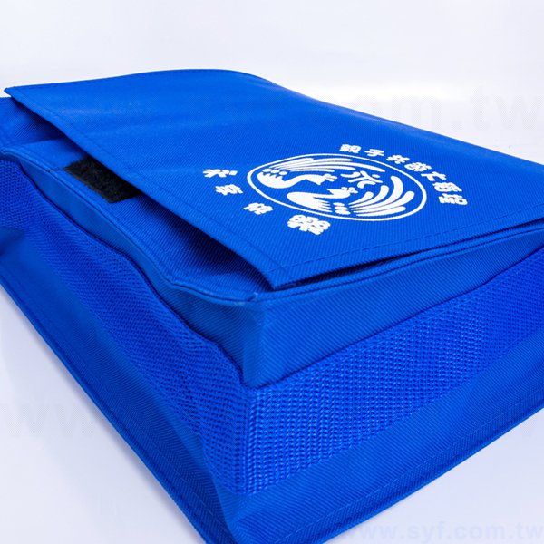 學校中書包-20x6單面單色印刷-特多龍材質製作-學校紀念品防水書包推薦